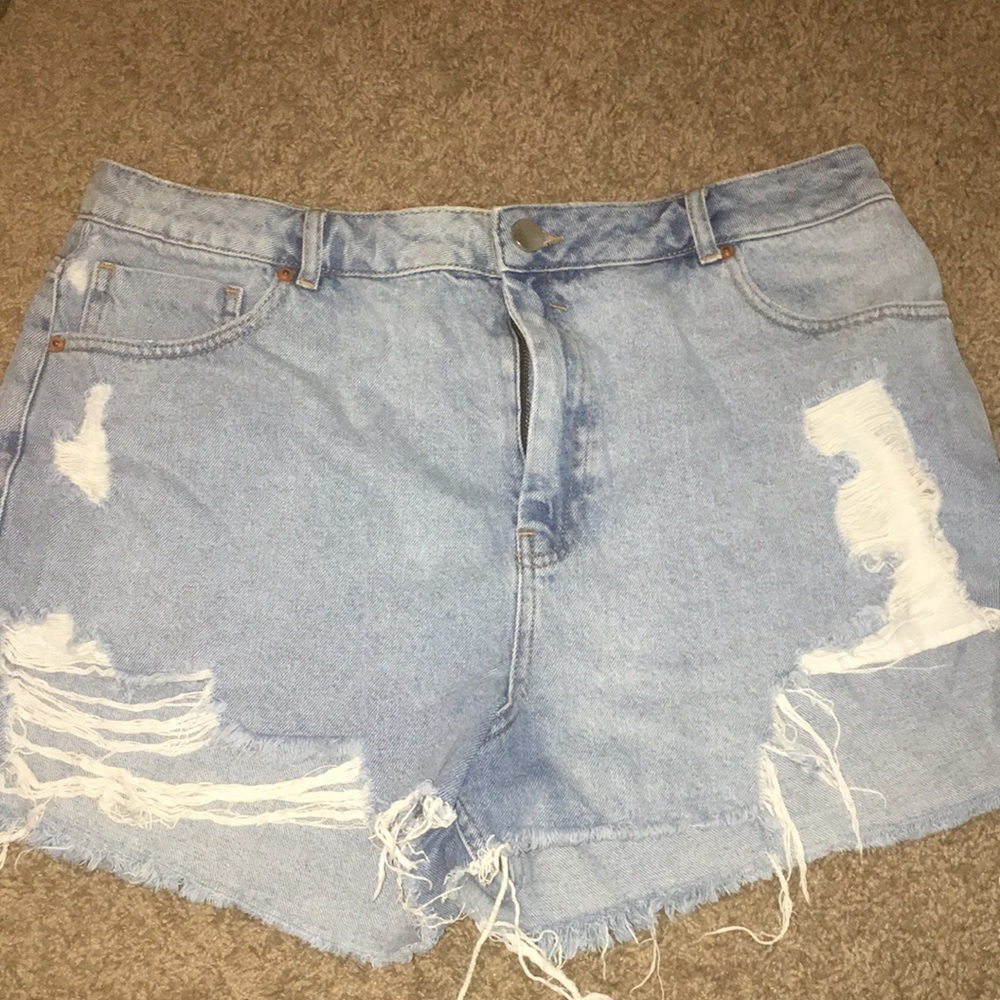 ASOS denim shorts